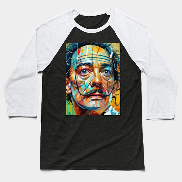 dali art Baseball T-Shirt by Mailson